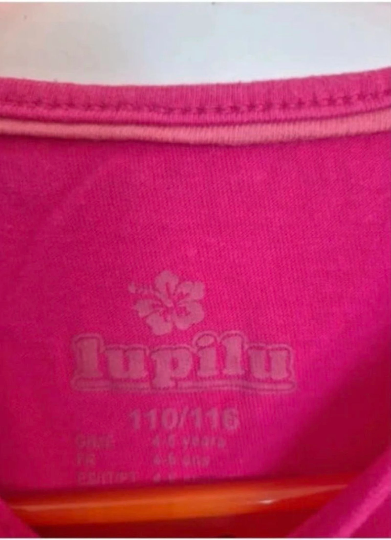 T-shirt meisje 6 jaar roze – photo 2